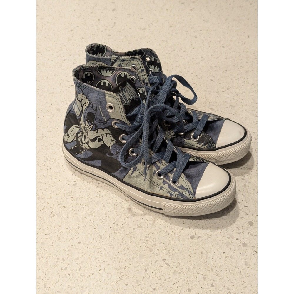 Converse DC Comics Chuck Taylor All Star High Batman Sz 3 Mens / 5 Womens 35‎ EU